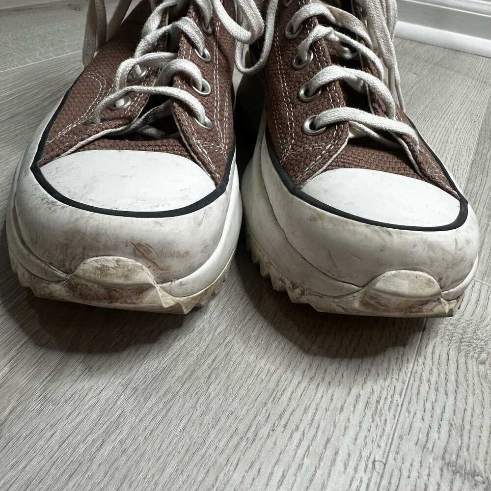 Converse Unisex Run Star‎ Hike Platform High Top Shoes Sneakers Men 9.5/Wmn 11 - Picture 6 of 11